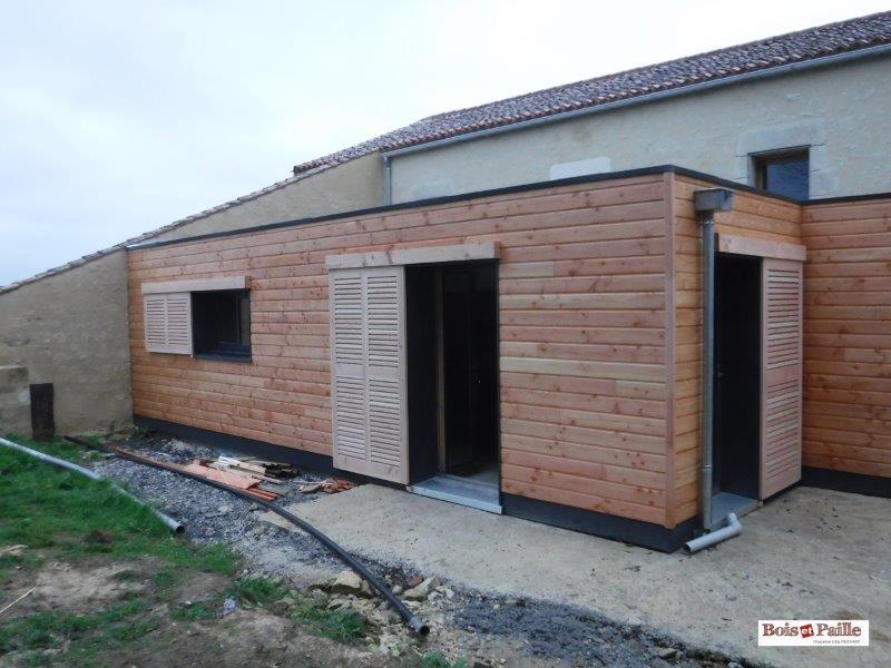 Extension dans les ruines d'une grange (85)